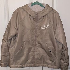 Nike Wmns Sherpa Reversible Jacket Size M